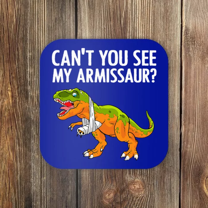 Funny Broken Arm For Hand Wrist Injury Dinosaur Coaster