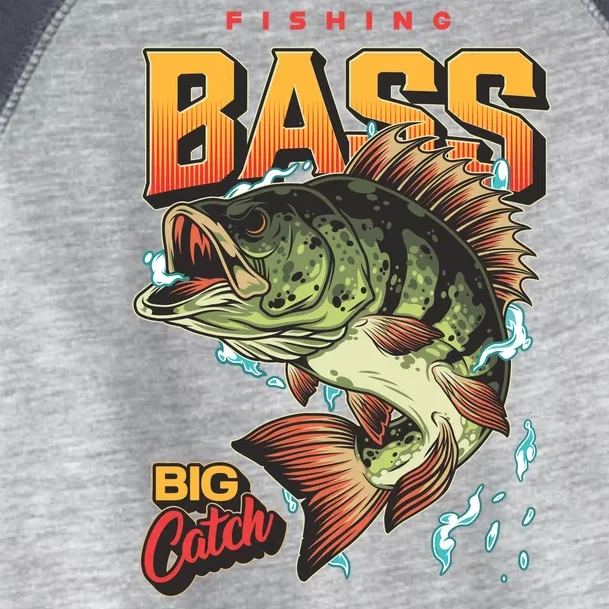 Fishing Bass Bitch Catch Toddler Fine Jersey T-Shirt