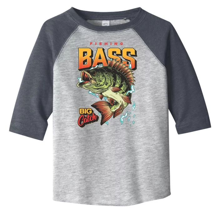 Fishing Bass Bitch Catch Toddler Fine Jersey T-Shirt