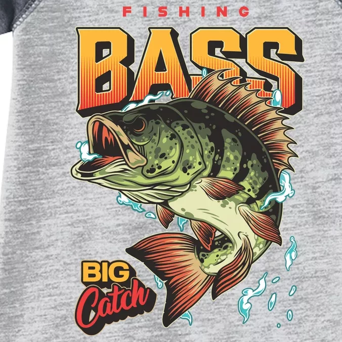 Fishing Bass Bitch Catch Infant Baby Jersey Bodysuit