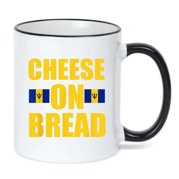 Flagcastle Barbados Barbadian Flag Cheese On Bread Funny Black Color Changing Mug