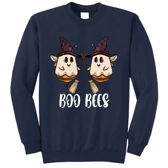 Funny Boo Bees Couples Witch Halloween Costume Ghost Tall Sweatshirt