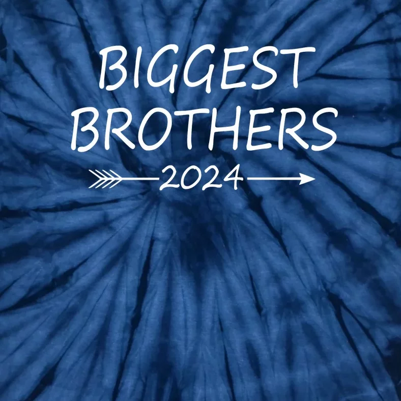 Funny Biggest Brothers 2024 Tie-Dye T-Shirt