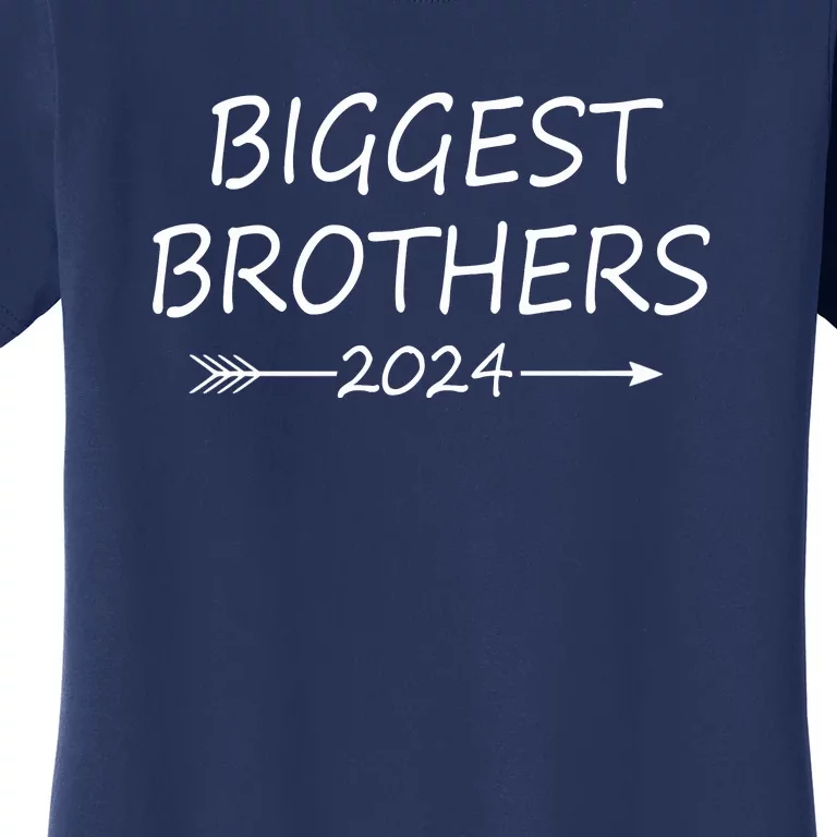 Funny Biggest Brothers 2024 Women's T-Shirt