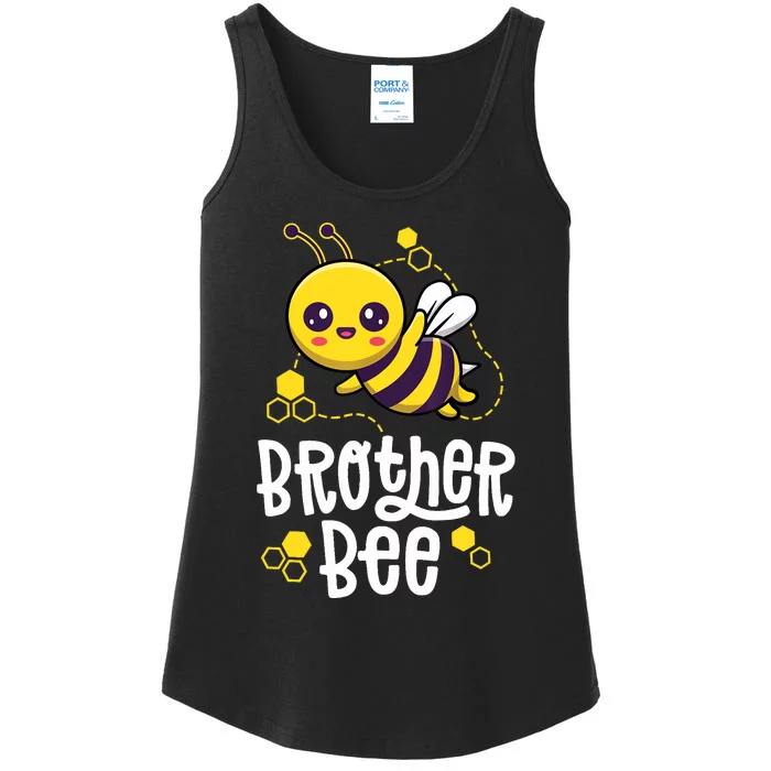 Family Bees Brother Bro First Bee Day Outfit Birthday Ladies Essential Tank