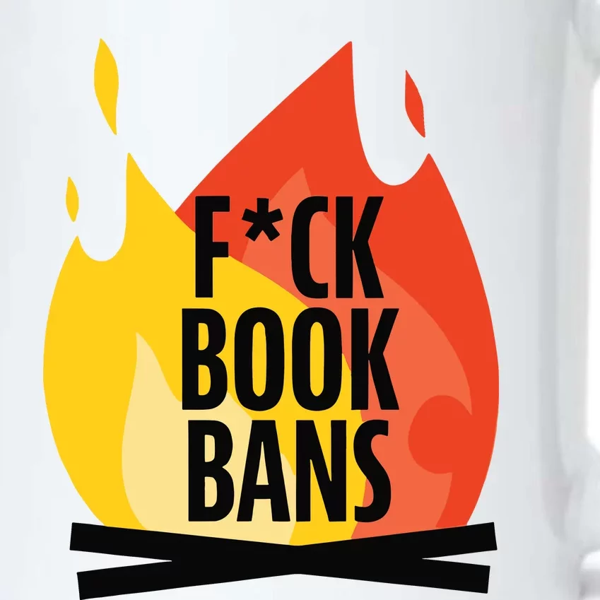 Fuck Book Bans Black Color Changing Mug