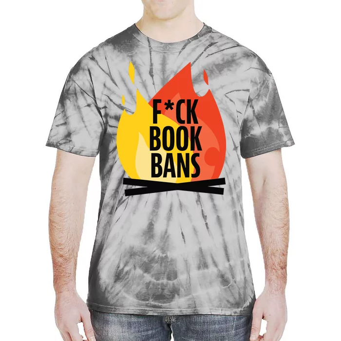 Fuck Book Bans Tie-Dye T-Shirt