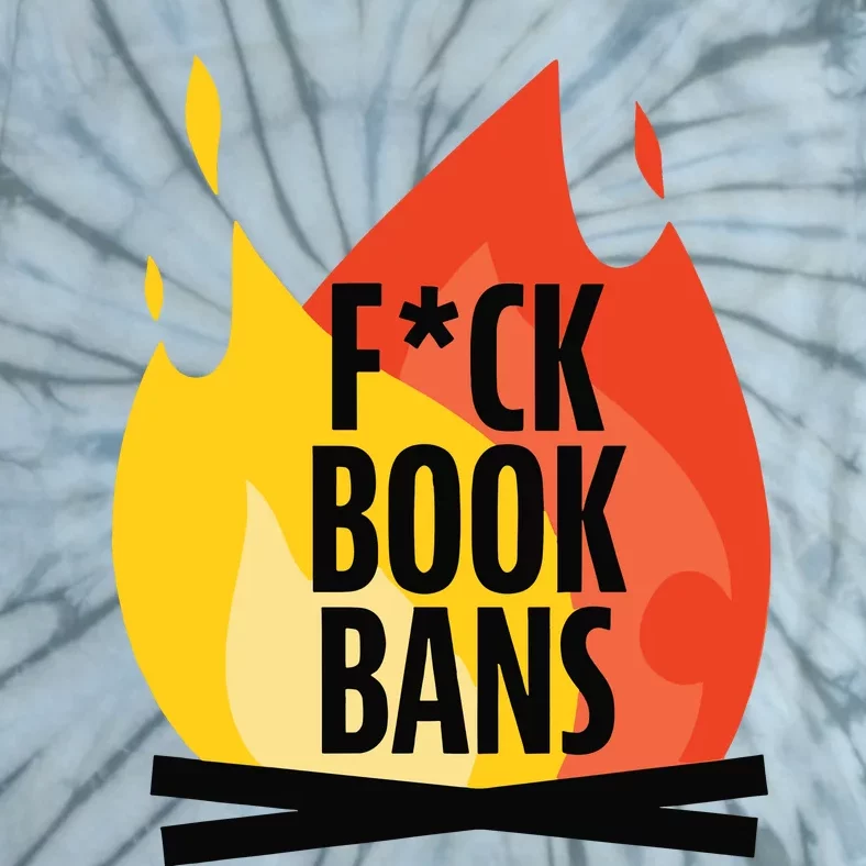 Fuck Book Bans Tie-Dye T-Shirt