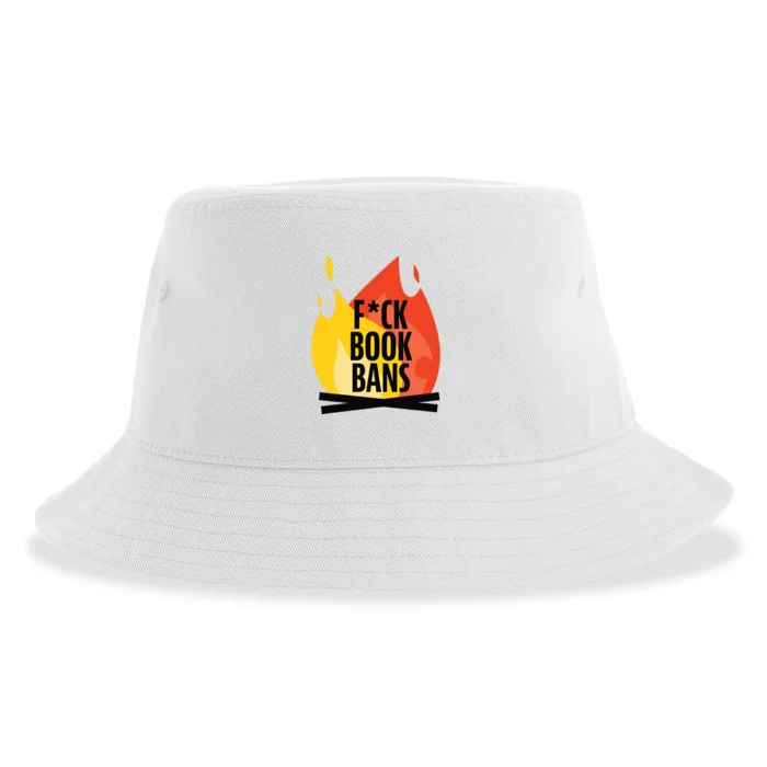 Fuck Book Bans Sustainable Bucket Hat