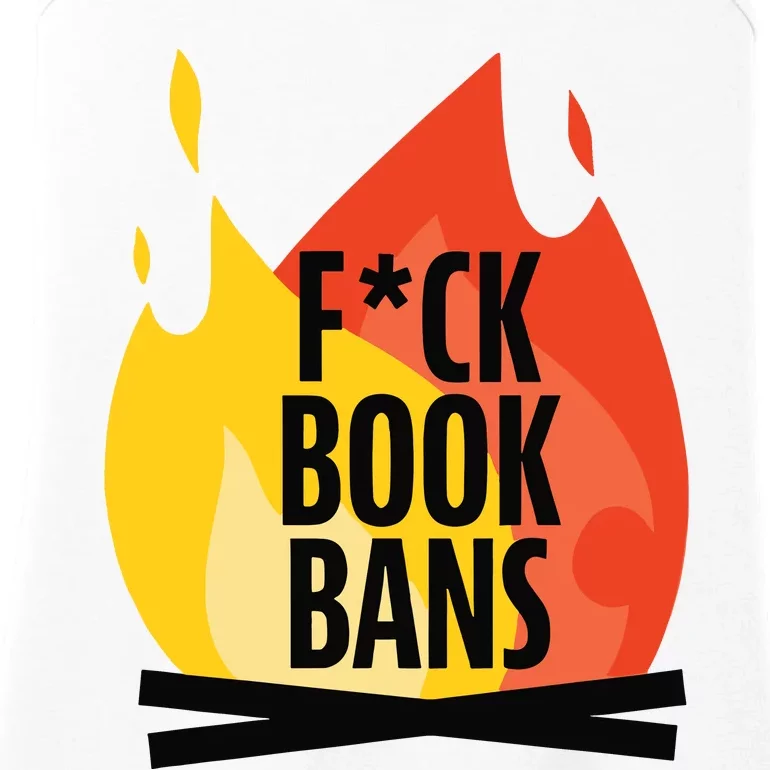 Fuck Book Bans Ladies Essential Tank