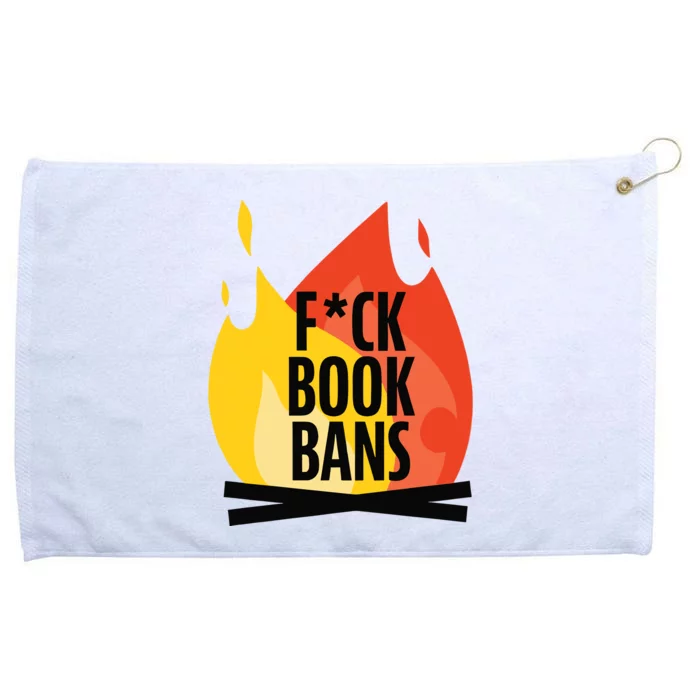 Fuck Book Bans Grommeted Golf Towel