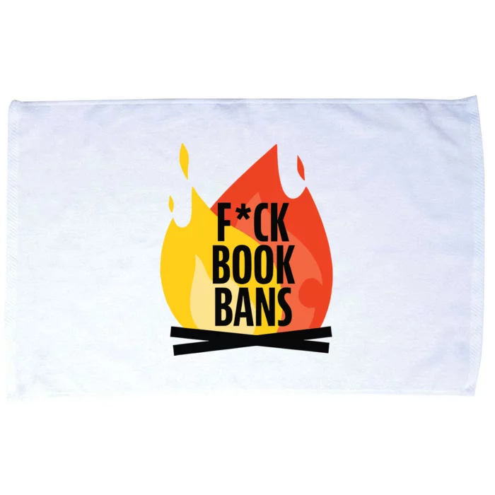 Fuck Book Bans Microfiber Hand Towel