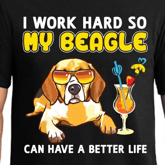 Funny Beagle Beagle Gifts Pajama Set