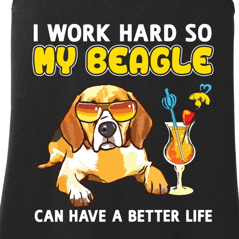 Funny Beagle Beagle Gifts Ladies Essential Tank