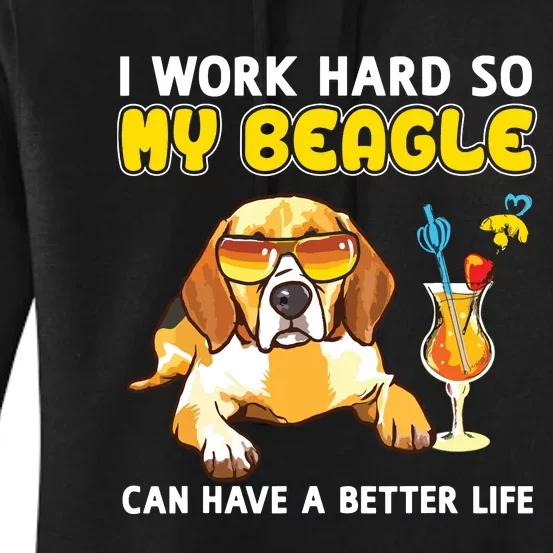 Funny Beagle Beagle Gifts Women's Pullover Hoodie