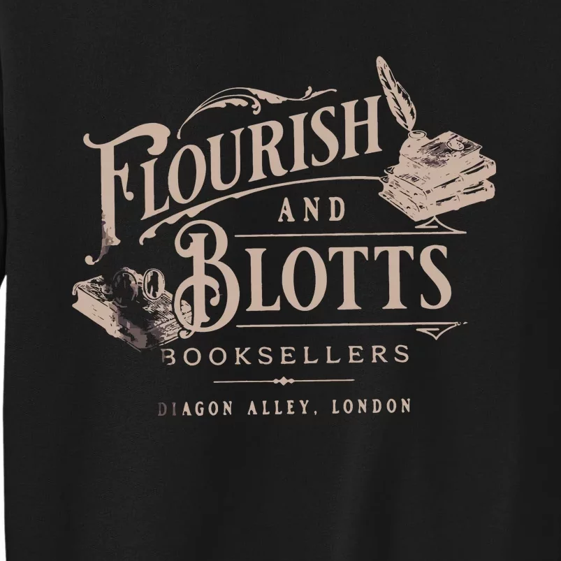 Flourish Blotts Bookish HP Fan Potter Sweatshirt