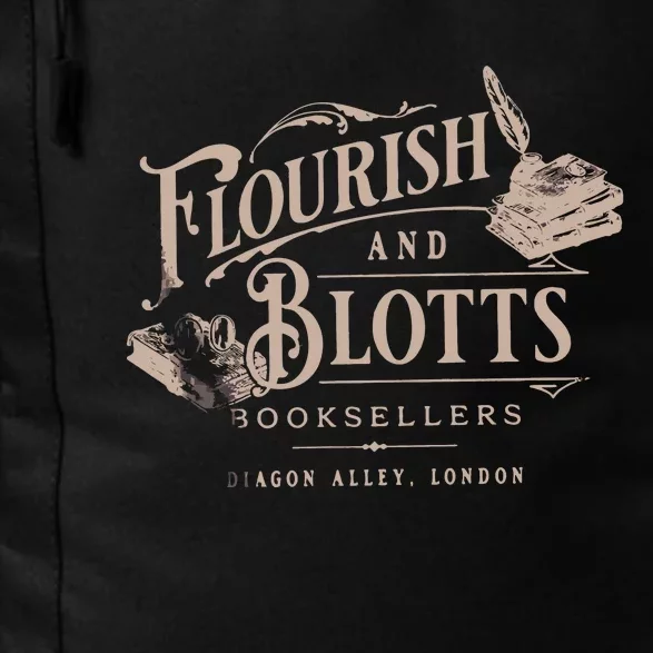 Flourish Blotts Bookish HP Fan Potter Daily Commute Backpack