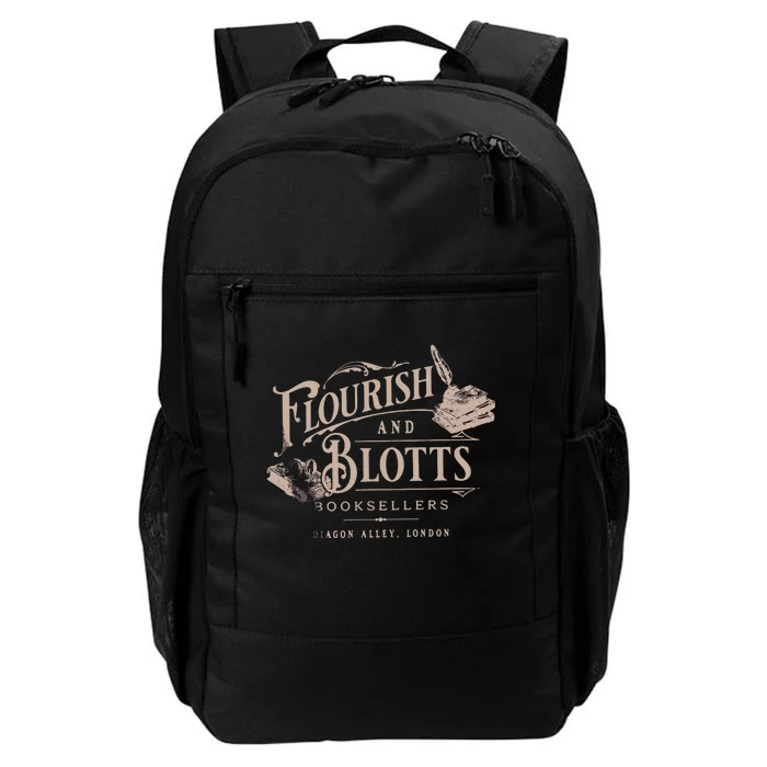 Flourish Blotts Bookish HP Fan Potter Daily Commute Backpack