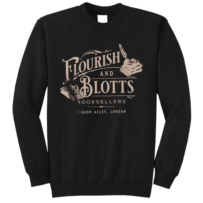 Flourish Blotts Bookish HP Fan Potter Tall Sweatshirt