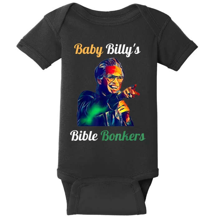 Funny Baby Billys Bible Bonker Baby Bodysuit