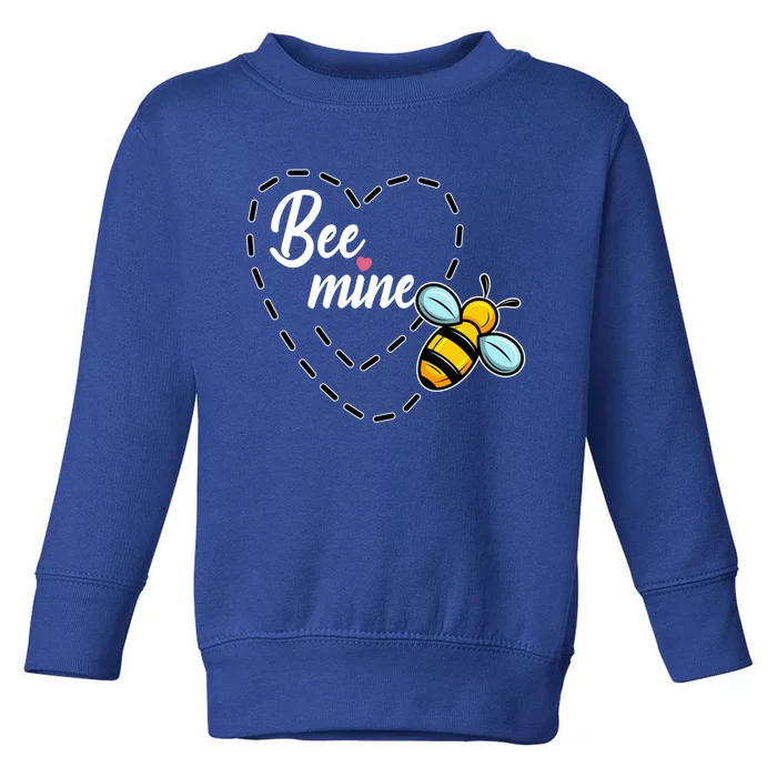 Funny Bee Beekeeper Valentines Day Gift Toddler Sweatshirt