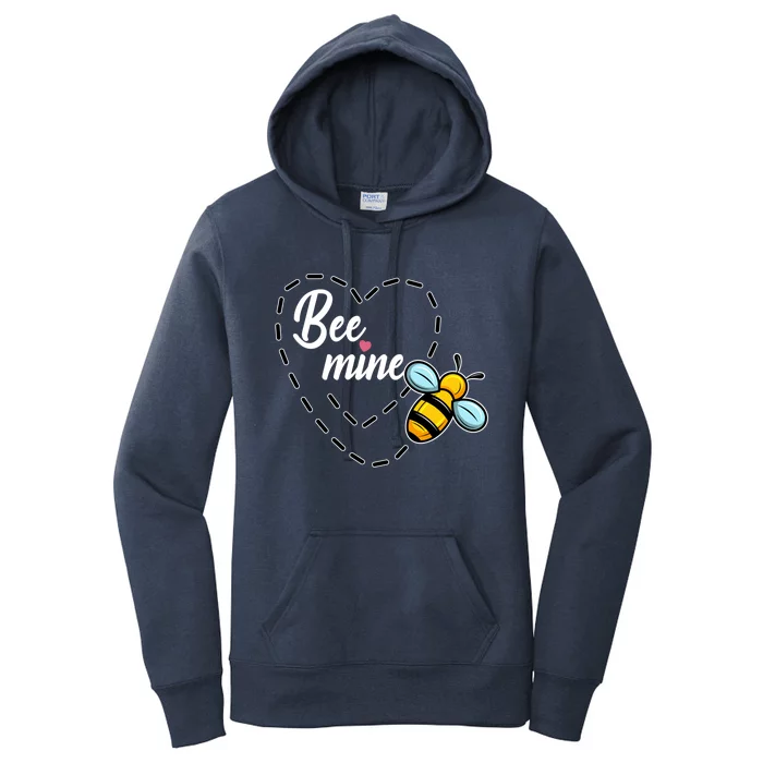 Funny Bee Beekeeper Valentines Day Gift Women's Pullover Hoodie