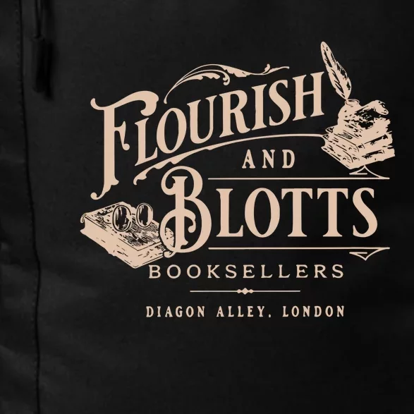 Flourish Blotts Bookish Hp Fan Potter Daily Commute Backpack