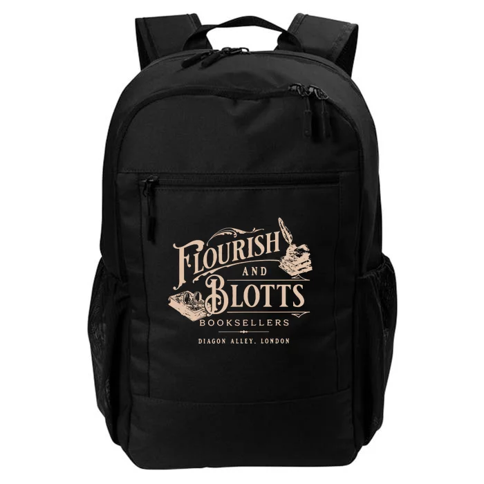 Flourish Blotts Bookish Hp Fan Potter Daily Commute Backpack