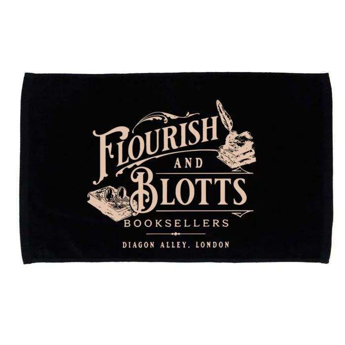 Flourish Blotts Bookish Hp Fan Potter Microfiber Hand Towel