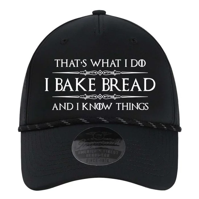 Funny Bread Baker Gifts I Bake Bread I Know Things Baking Gift Performance The Dyno Cap