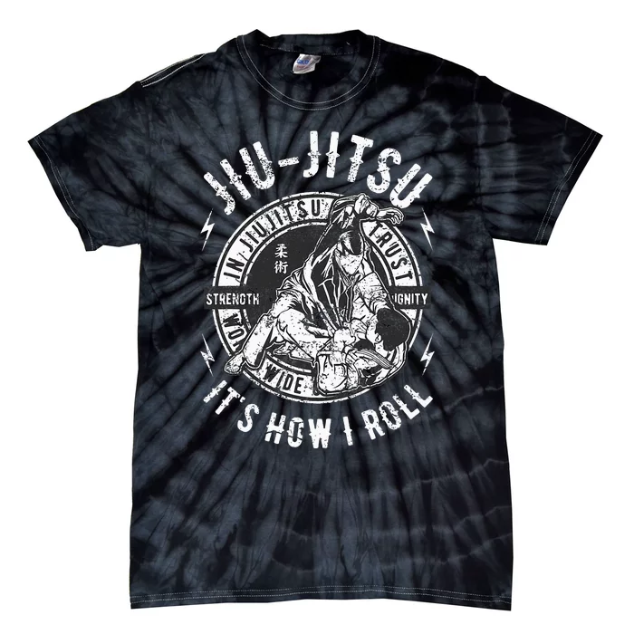 Funny Bjj Brazilian Jiu Jitsu Tie-Dye T-Shirt