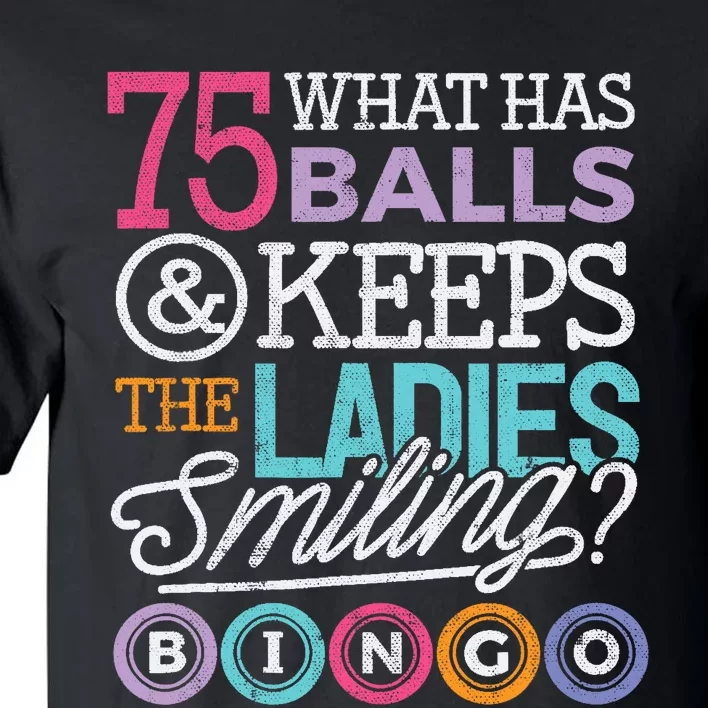 Funny Bingos Bingo Lover Grandma Tall T-Shirt