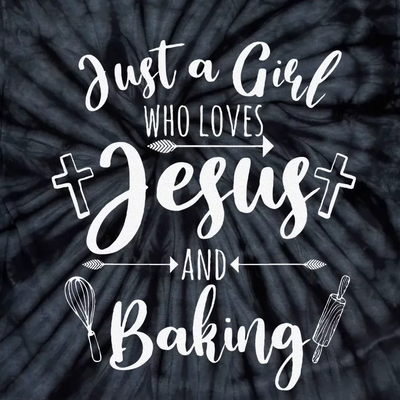 Funny Baking Baker Gift Cool Jesus Christian Bake Tie-Dye T-Shirt