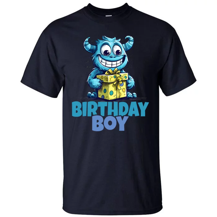 Funny Birthday Boy Monster Party Tall T-Shirt