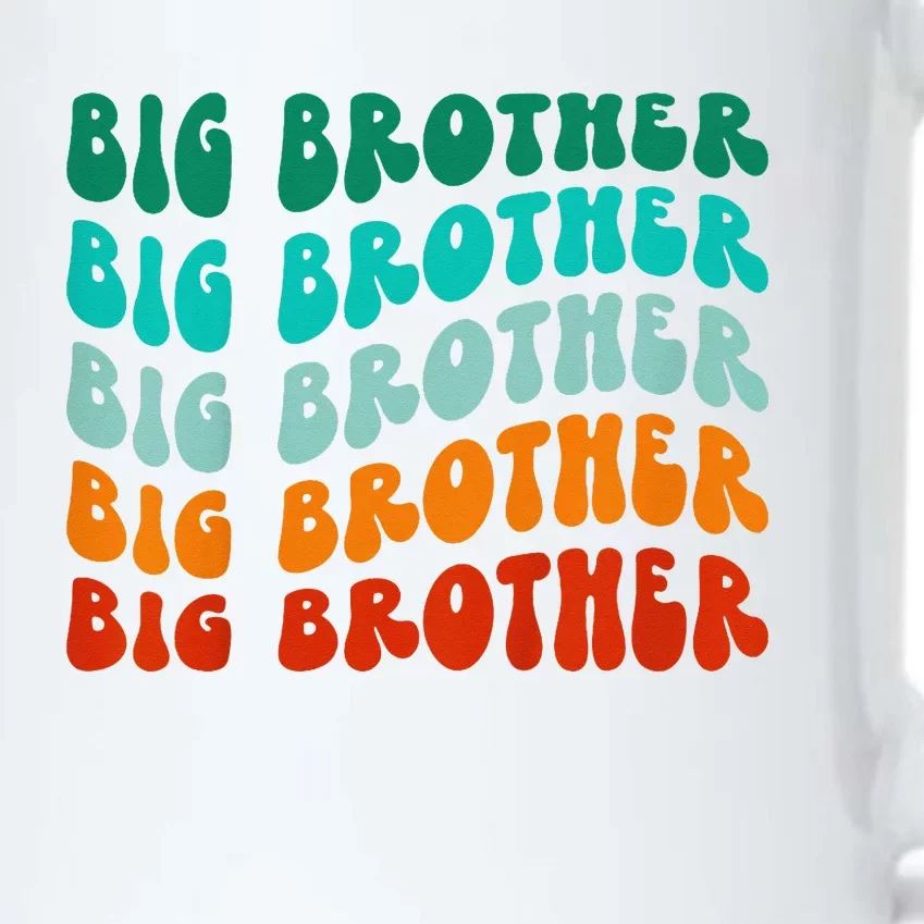 funny Big Brother Big Bro Sibling Announcement Black Color Changing Mug