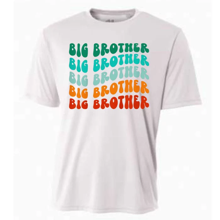 funny Big Brother Big Bro Sibling Announcement Cooling Performance Crew T-Shirt