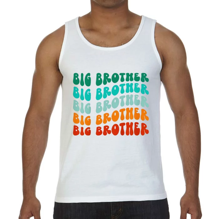 funny Big Brother Big Bro Sibling Announcement Comfort Colors® Tank Top