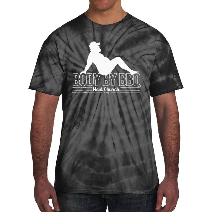 Funny Body By BBQ Vintage Meat Church Tie-Dye T-Shirt