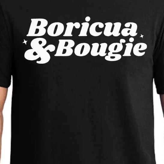 Funny Boricua & Bougie Apparel Pajama Set