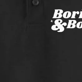 Funny Boricua & Bougie Apparel Dry Zone Grid Performance Polo