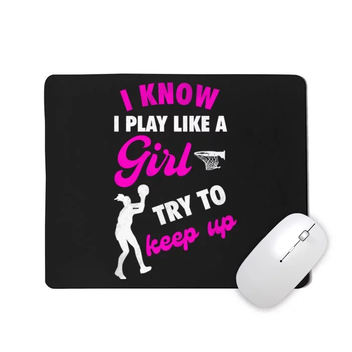 Funny Basketball Baller Dunking Mousepad