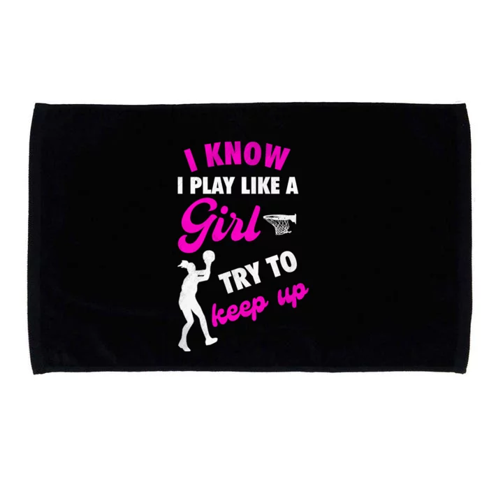 Funny Basketball Baller Dunking Microfiber Hand Towel