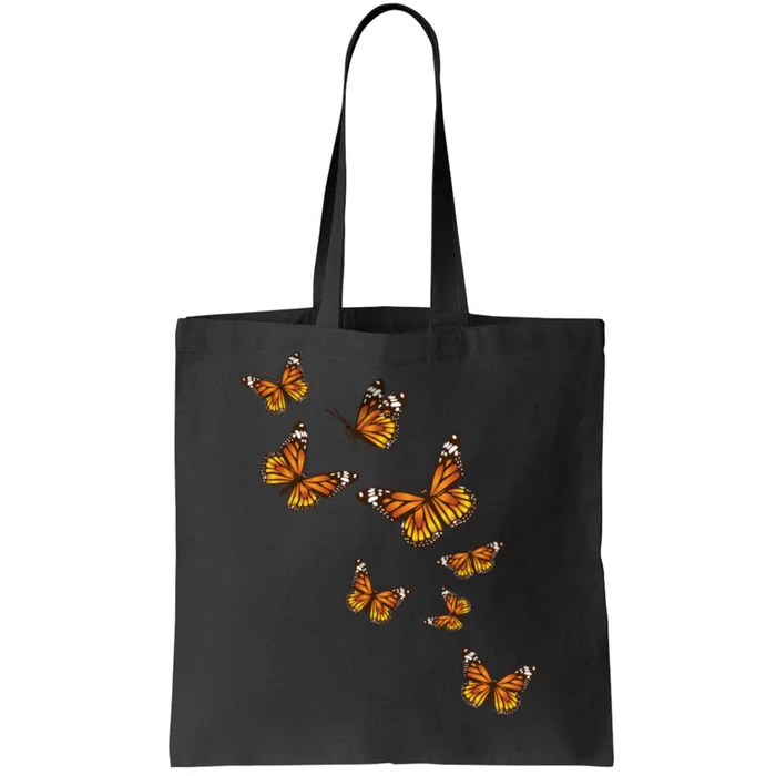 Flying Butterflies Butterfly Lover Gardener Entomologist Tote Bag