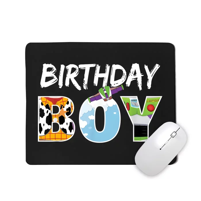 Funny Birthday Boy For Family Mousepad