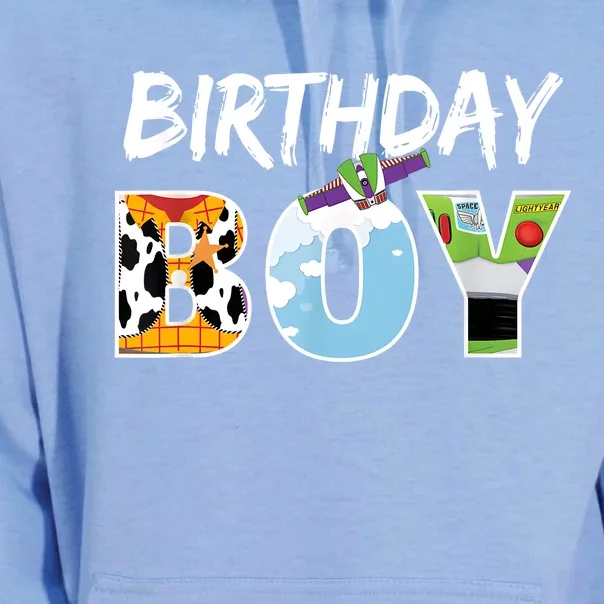 Funny Birthday Boy For Family Unisex Surf Hoodie