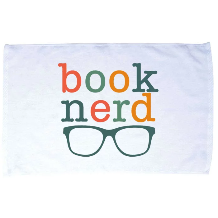 Funny Bookish Book Nerd Cute Bookworm And Library Worker Microfiber Hand Towel