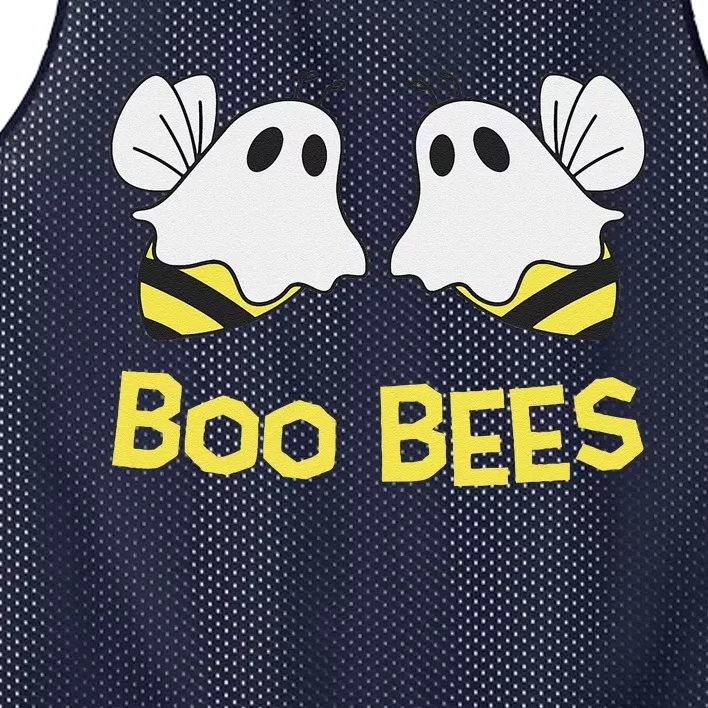 Funny Boo Bees Couples Halloween Cool Mesh Reversible Basketball Jersey Tank