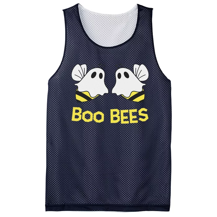 Funny Boo Bees Couples Halloween Cool Mesh Reversible Basketball Jersey Tank