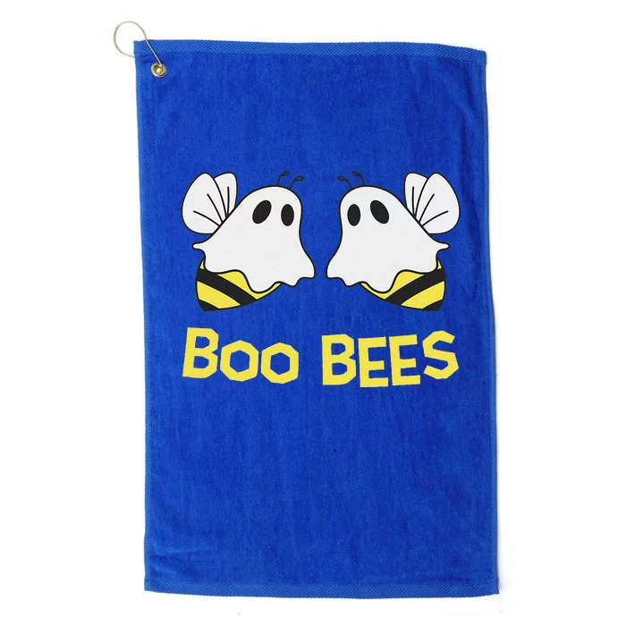 Funny Boo Bees Couples Halloween Cool Platinum Collection Golf Towel