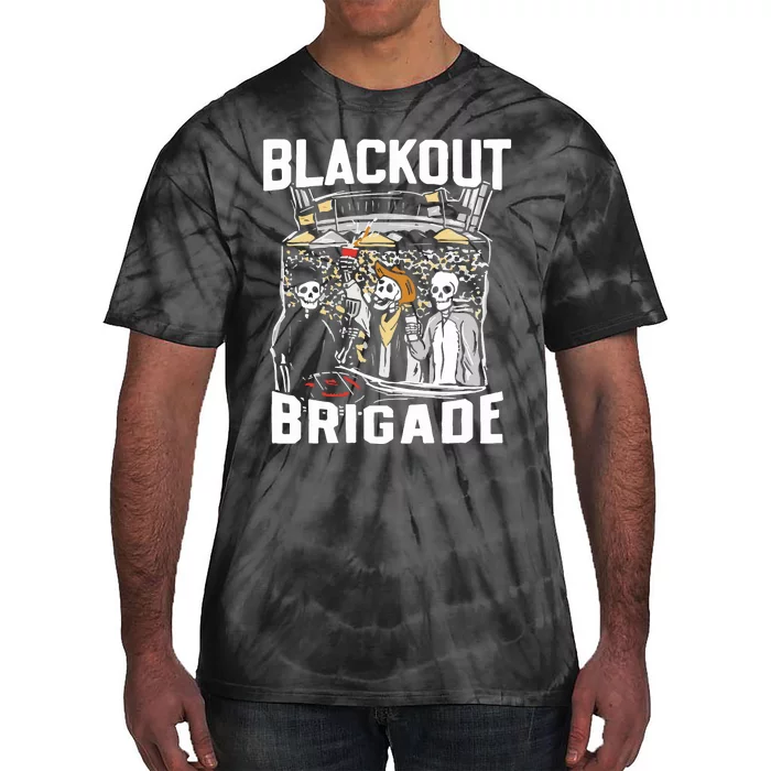 Football Blackout Brigade Tie-Dye T-Shirt